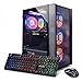 STGAubron Gaming PC Computer Desktop, GeForce RTX 3060 12G, Intel Core i7 up to 3.9G, 32GB RAM, 1TB SSD, WiFi 6, BT 5.0, RGB Fan x6, Windows 11 Home