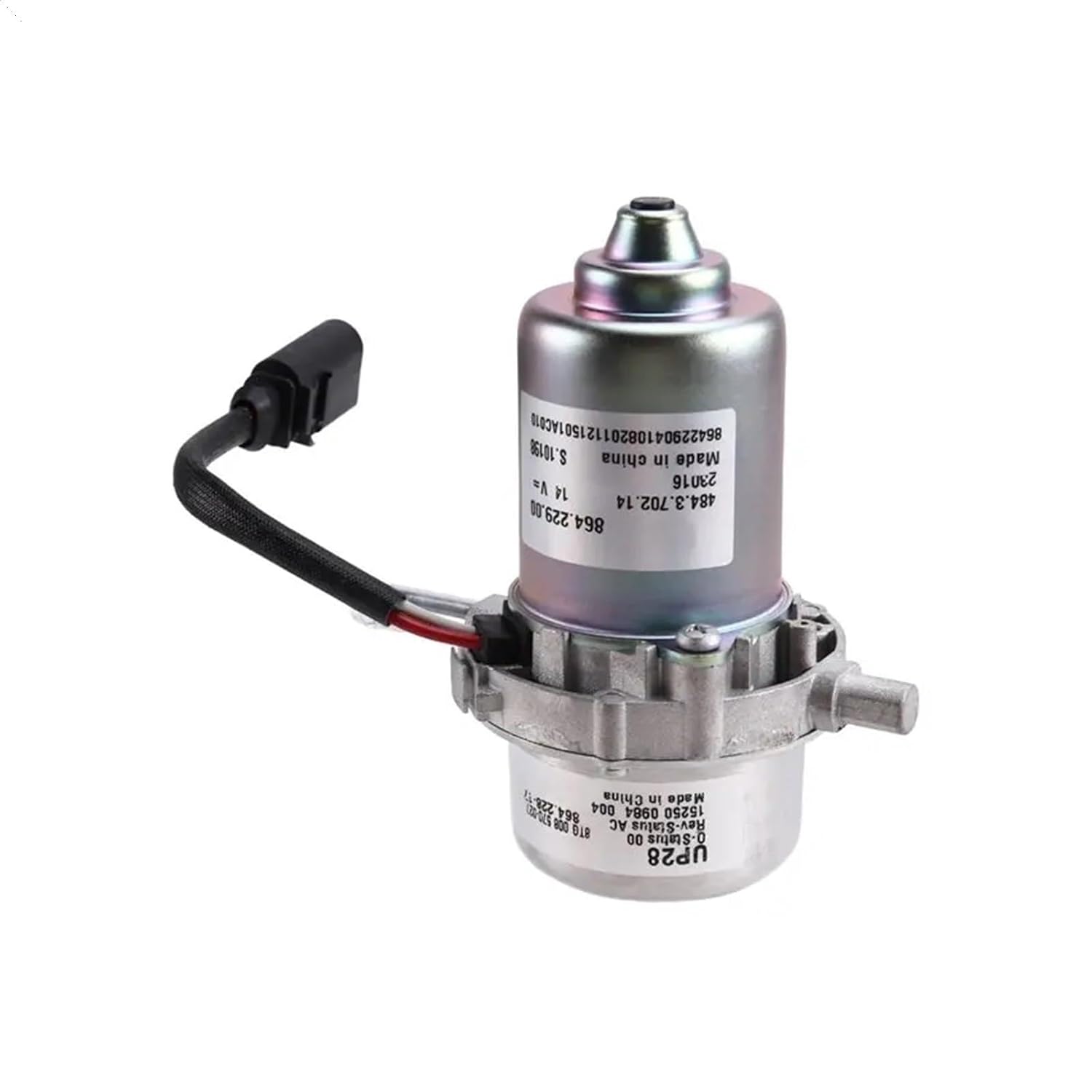 Brake Vacuum Pump Replacement 8E0927317D Compatible for A4 A8 Q7 R8 RS4 RS5 S5 S6 VW Touareg 2003-2016 Car Parts-T48C