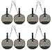 AHL Bicycle Semi-metallic Disc Brake Pads for AVID BB5 BB-5 MTB Bike (4 Pairs)