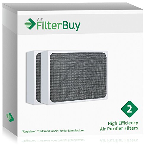 GiniHome FilterBuy 2 - Hunter 30920 30905 Air Purifier Replacement Filters. Designed by to fit Hunter Models 30050, 30055, 30065, 37065, 30075, 30080 & 30177.