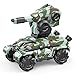 Lihgfw Kinderfernbedienung Tank Stunt Drift Große Wasserbombe Elektrische Off-Road-Auto Mech Bester Kinderspielzeug (Color : Grün, Größe : 3 Batteries)