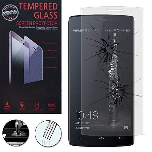 VCOMP® 1 Film Vitre Verre Trempé de Protection d'écran pour DOOGEE HomTom HT7/ HT7 Pro - Transparent