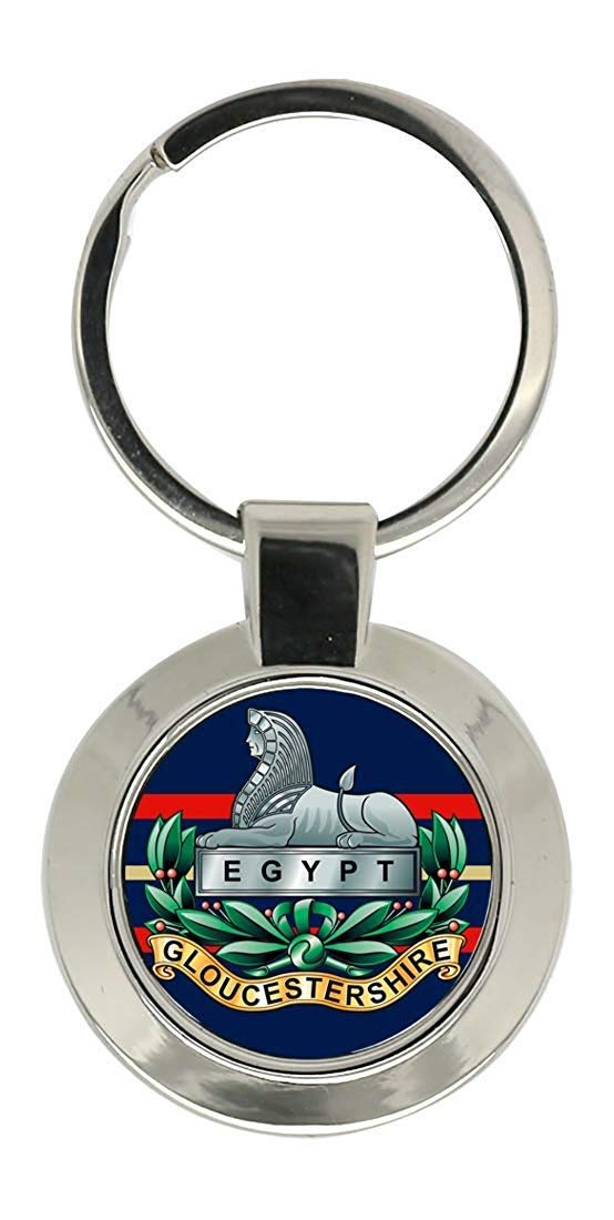 Giftshop UK Gloucestershire Regiment, British Army Key Ring
