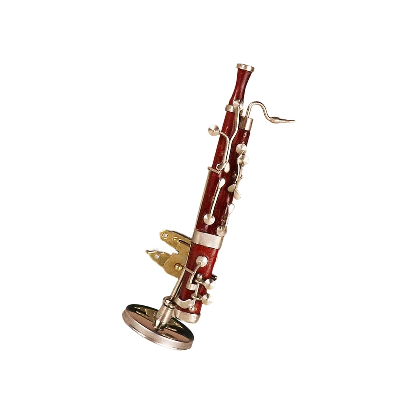 ZXFJYUIP Bassoon A Western Musical Instrument Model Ornament(3)