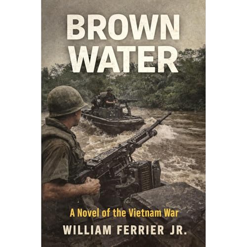 BROWN WATER Audiolibro Por William Ferrier Jr. arte de portada
