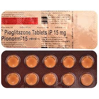 Pionorm-15 - Strip of 10 Tablets : Amazon.in: Health & Personal Care