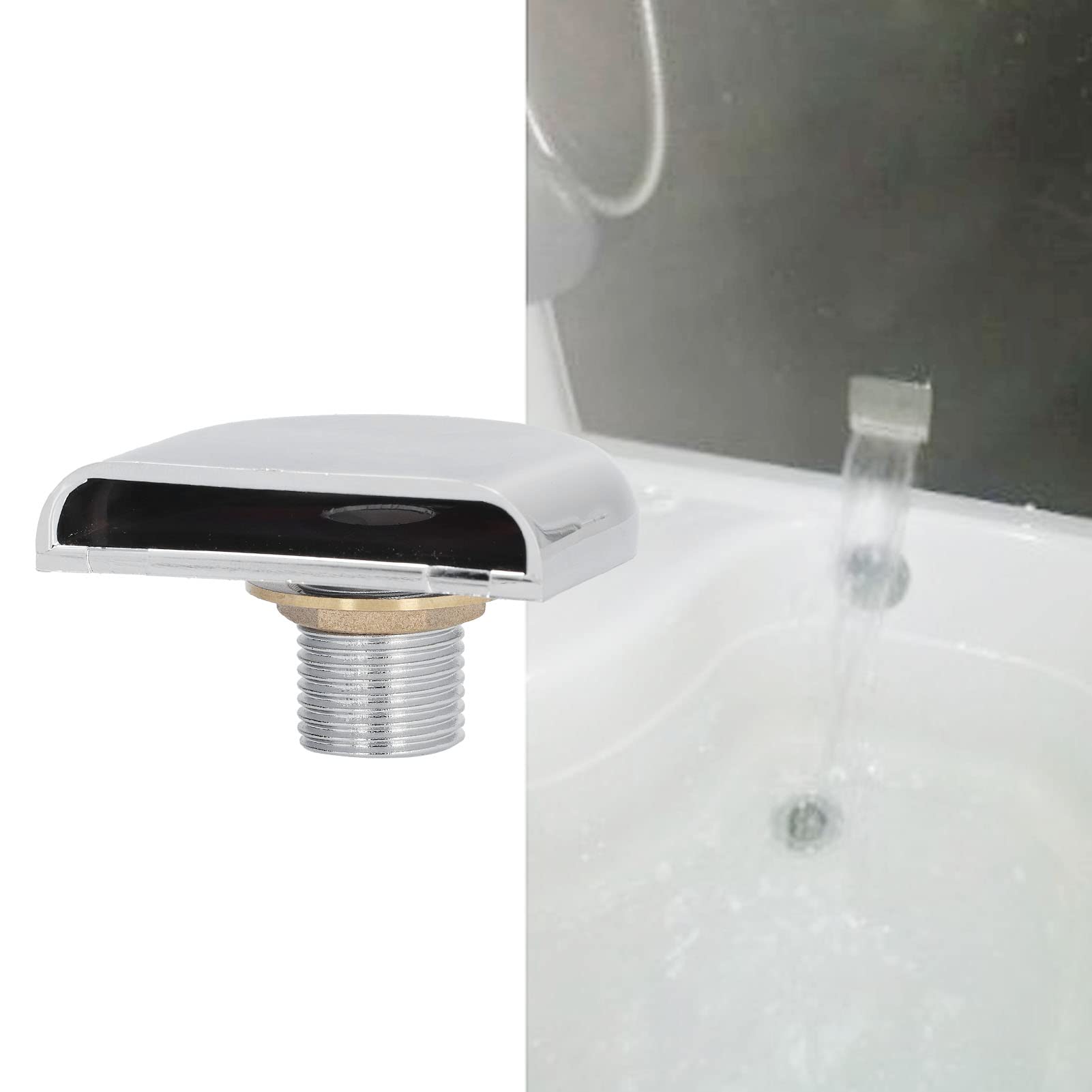 Mueller Stylo thermostatische waterval badkraan RVS kopen