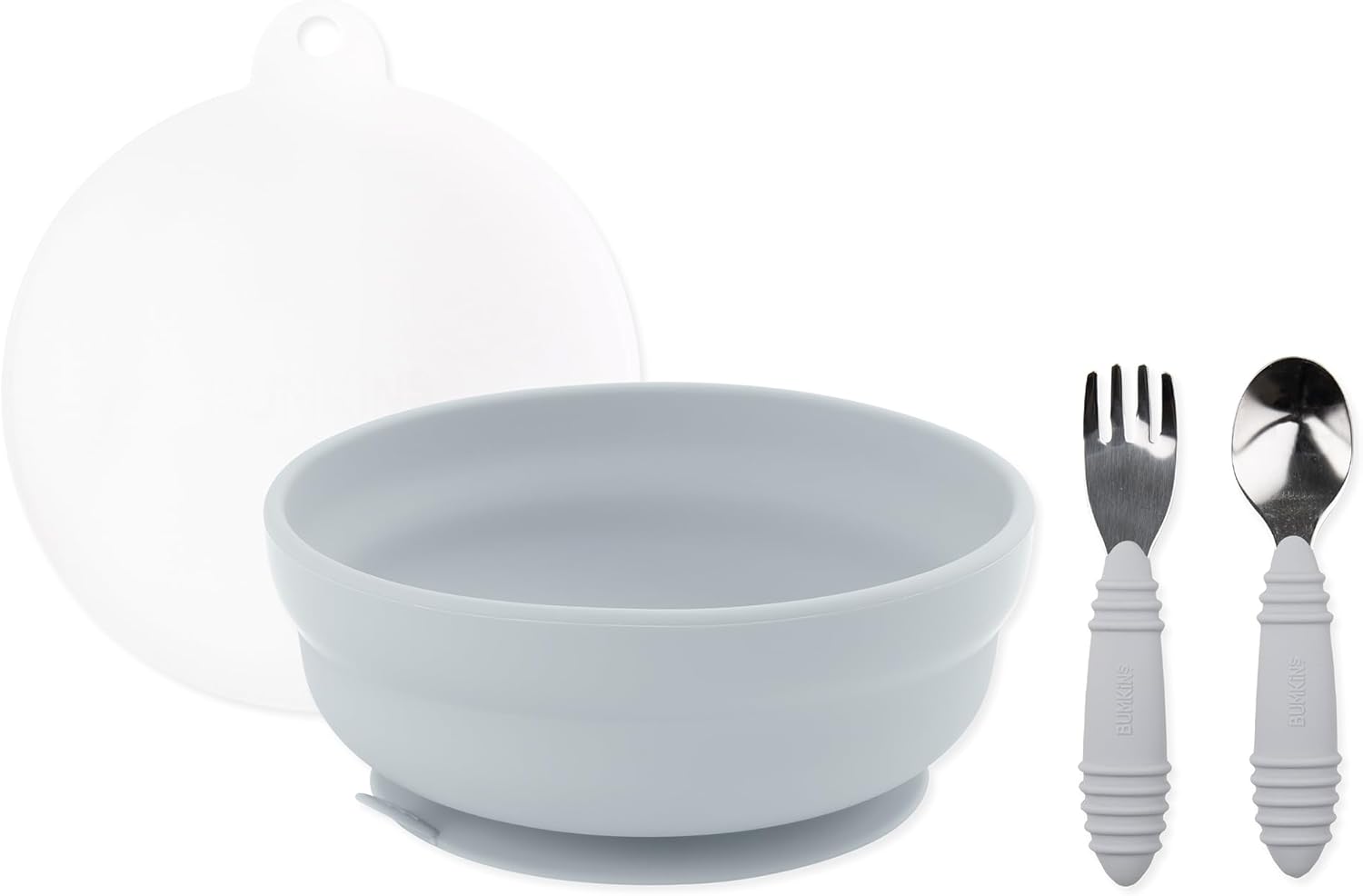 Bumkins Grip Bowl Essential 4-Piece Mealtime Set