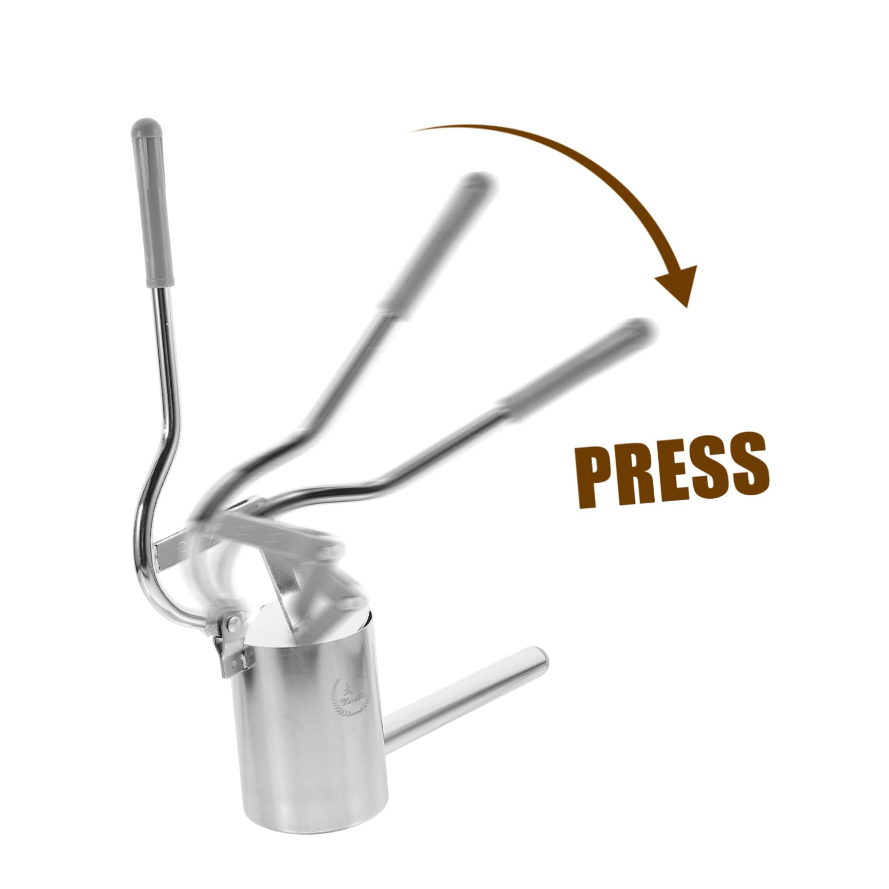 BESTonZON 1 Pc Prensa De Fideos Manual Máquina De Rodillos De Pasta Herramientas De Espagueti Exprimidor De Prensa Pasapurés De Papa Mano Spachalla Fideos De Huevo Acero Inoxidable Ronda