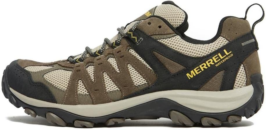MerrellMen's Accentor Sport 3 Gore-tex Walking Shoes, Waterproof and Breathable, Confident Grip, Durable, Cushioned, Stable, Antimicrobial Treatment, 9.5 UK