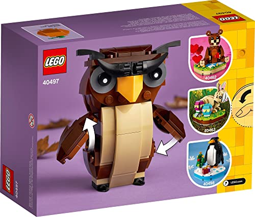 Image of LEGO 40497 Halloween Owl - Spooky Seasonal Fun for Kids 8+ - 228 Pieces