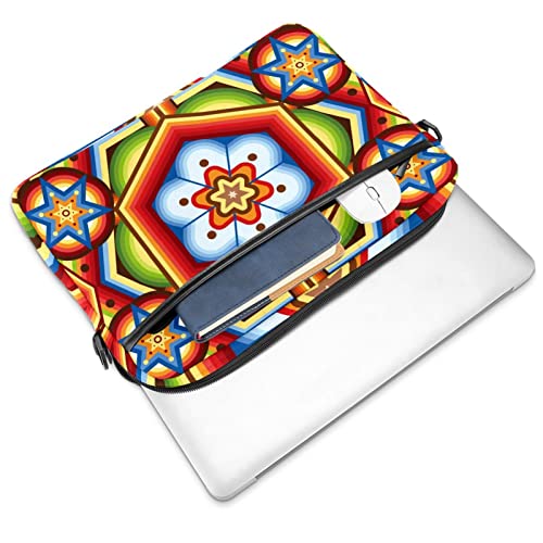 Funda para portátil de 14 pulgadas y maletín bandolera protector para tableta de 13.3 multicolor 2