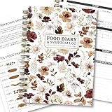 HAMIEW Food Diary and Symptom Log Book for Tracking Meals, Bowel Movements, Sleep, Reactions – Bristol Stool Chart, Notebook Journal for Low FODMAP, IBS, Allergies, Intolerance – Keto, Paleo, Whole30