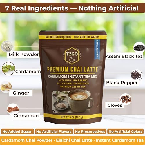 Té chai sin azúcar variedad 3 sabores 3 paquetes miniatura 6
