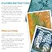 Vollence 8” X 10” Gel Printing Plate - Reusable Gel Monoprinting Plate for Press Art