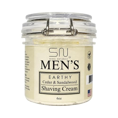 Seoul Naturals Cedarwood Sandalwood Shaving Cream
