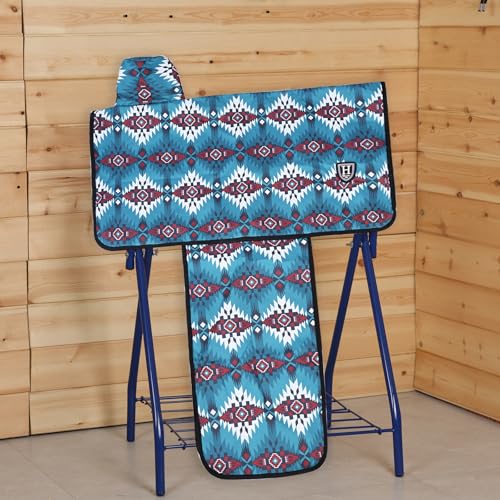 Housse de selle Western élégante Harrison Howard imperméable et robuste de qualité supérieure - 5