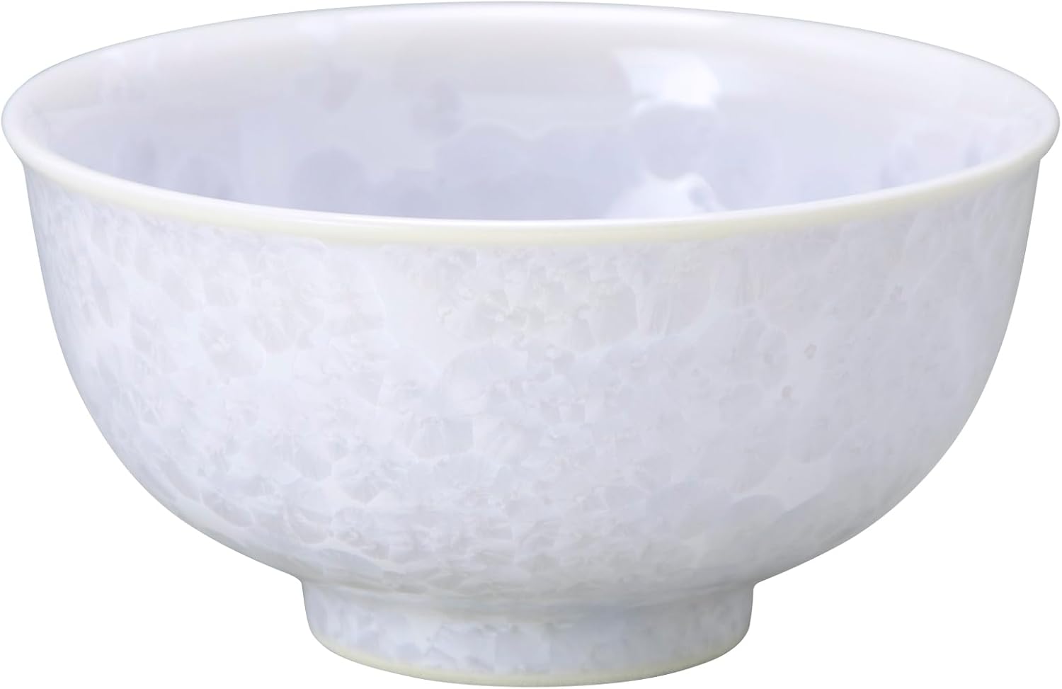 京焼 清水焼 お茶碗 飯碗 大 約12cm 花結晶 紫 日本製 KTA552-01