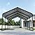 Yotila Gray 20x20 ft Heavy Duty Metal Carport Kit, Galvanized Steel Frame Car Port Canopy, Steel Garage Cover for All-Weather - RV and Waterproof Carports for 2 Car & Boat Storage