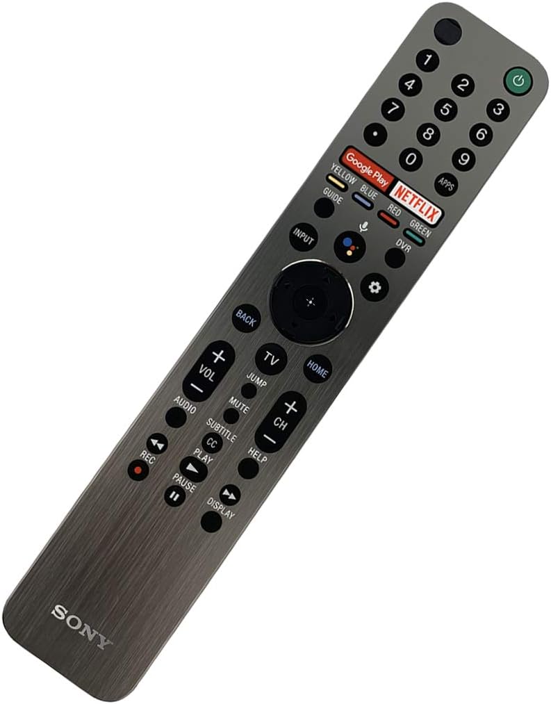Backlit Voice Remote Control RMF-TX611E for Sony 4? HD TV KD-55XH9505 KD-65XH9505 KD-75XH9505 KD-85XH9505 KD-55A87 KD-55A89 KD-65A87 KD-65A89 KD-75ZH8 KD-85ZH8 XBR-75Z8H XBR-85Z8H Replace RMF-TX600U