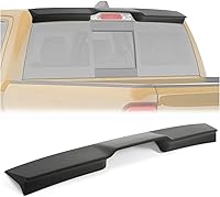 Kojem Black Painted Roof Cab Spoiler for 2009-2020 Dodge Ram 1500/2500/3500 Trucks - Aerodynamic Wing, Easy 3M Tape Install
