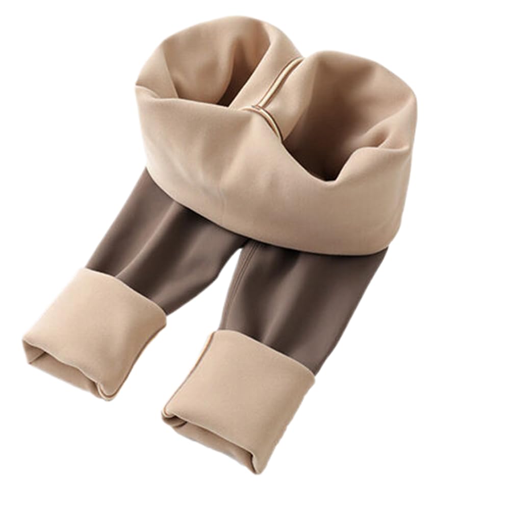 Damskie Legginsy Z Podszewką Z Polaru - Jesienne Bezszwowe Legginsy Z Polaru Z Wysokim Stanem Damskie Zimowe Ubrania Ciepłe Legginsy Seksowne, Dopasowane, Swobodne Legginsy