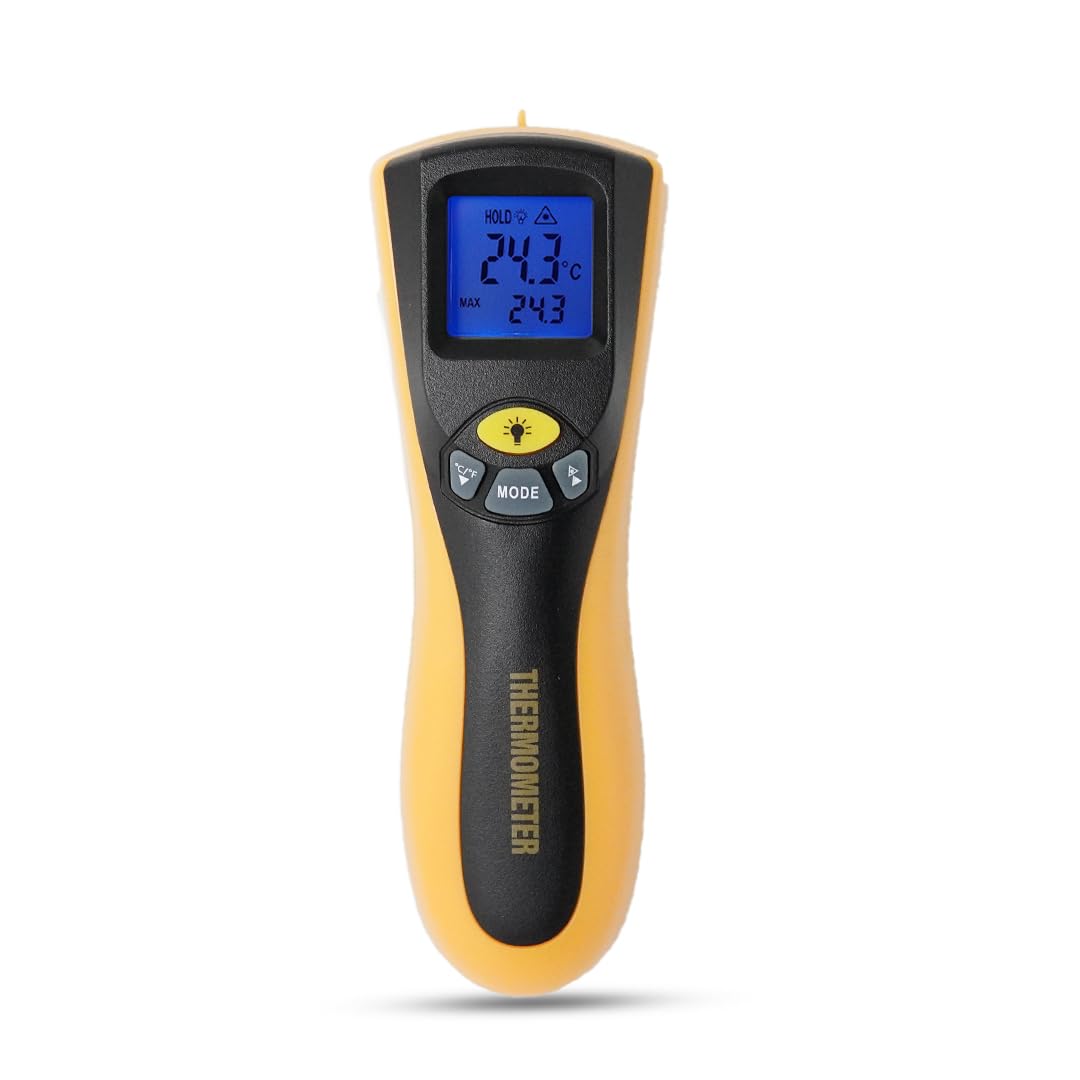 KUSAM-MECO Digital Infrared Thermometer IRL-550|Measures Temperature, 9V Battery | 1 Year Warranty-image-11