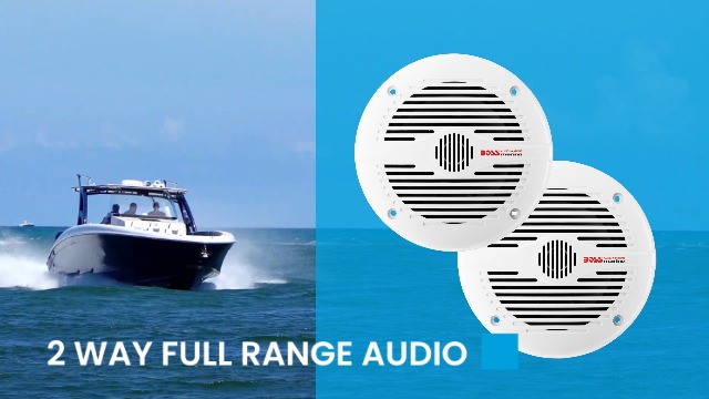 Amazon.com: BOSS Audio Systems MR60W 6.5 inch Marine Boat