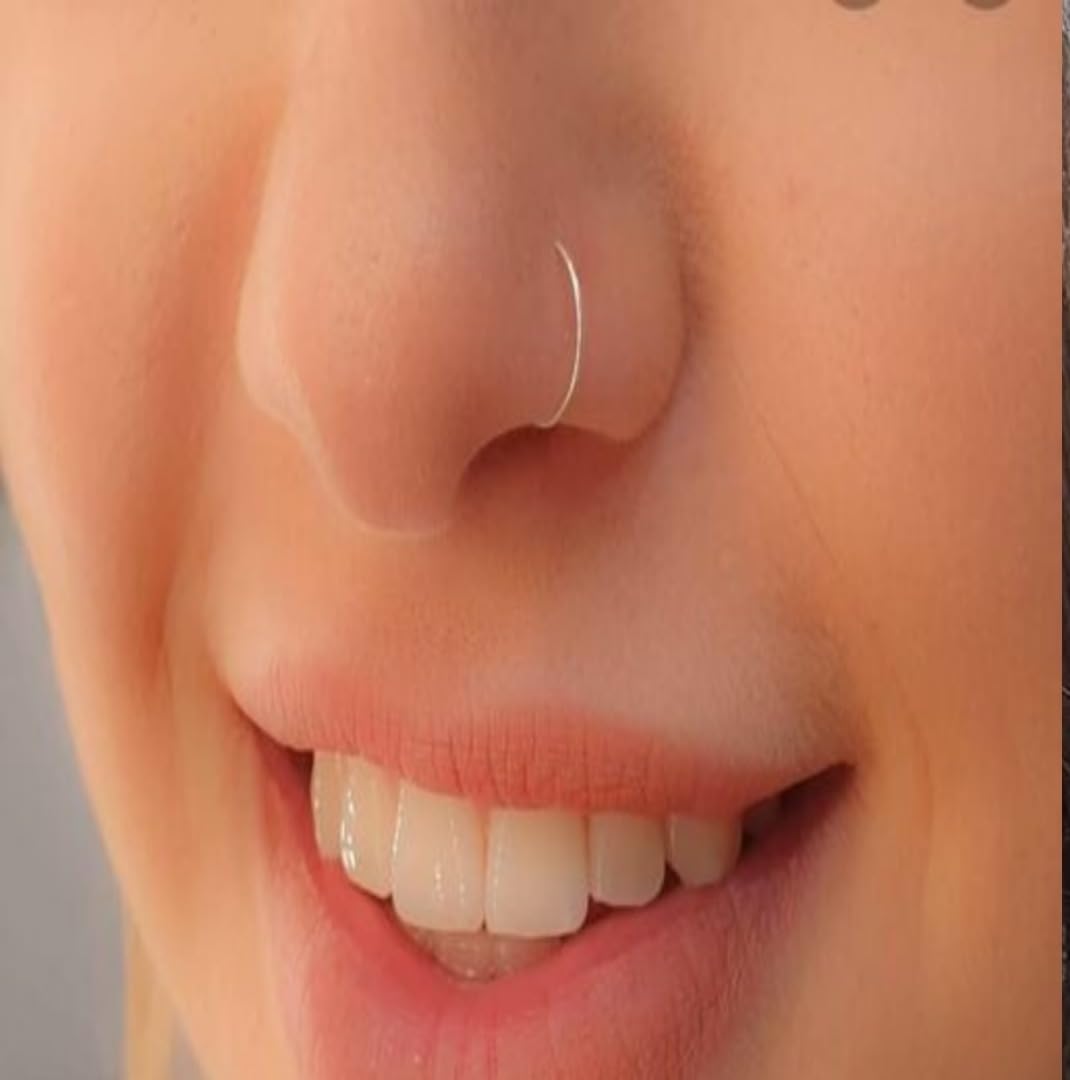 renu creation House Of Common Gold-Plated Plated Alloy Nose Ring Gold-picture-36