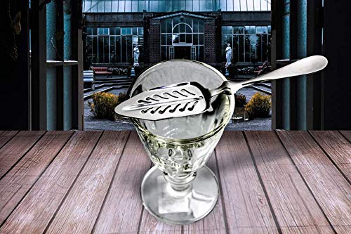 Absinthe Löffel Mit Gitter #29 – Edelstahl, 15,9 Cm, Spülmaschinenfest, Für Traditionelle Absinth-Zubereitung
