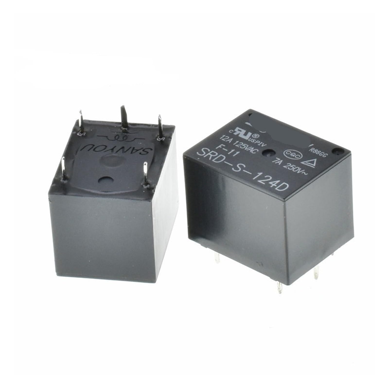 Relais 5 broches SRD-S-124D performant pour commuter vos tensions de manière stable