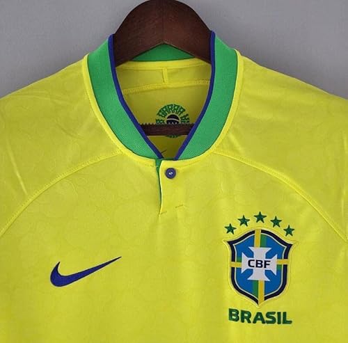 Camisa Seleção Brasileira Masculina 2022 Torcedor (AMARELA, P)