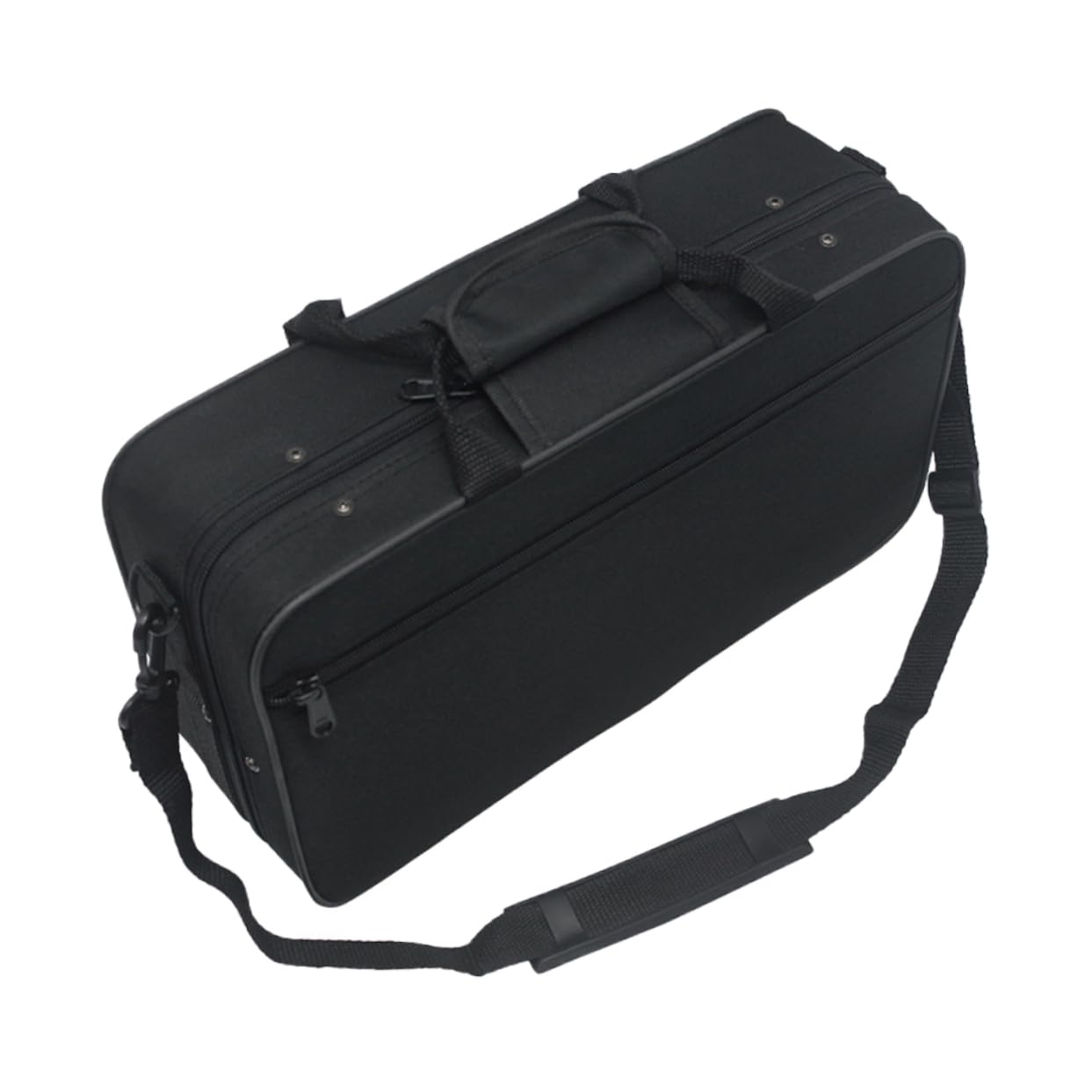 Levemolo Wear-resistant Clarinet Carrying Case Acoustic Gig Bag Water-resistant Holder Black Oxford Cloth