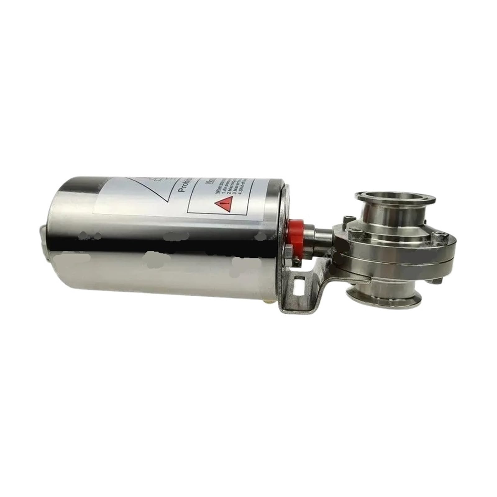1.5" Triple clampic Butterfly Valve 304 Stainless Steel Spring Return