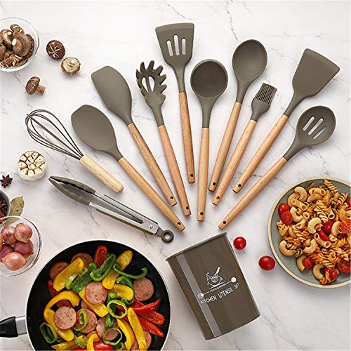 Silicone Cooking Utensils Kitchen Utensil Set - Image 3