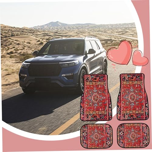 Alfombrillas bohemias de coche para renovar el interior de tu SUV 5