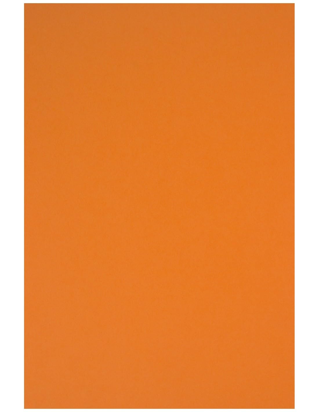 Netuno 40x Intense Orange Cardboard A5 148 x 210mm 5.8 x 8.3in 230gsm Rainbow Printable Coloured Paper Colourful cardstock for Card Making Scrapbooking DIY Crafts School Office Card Stock Craft Paper