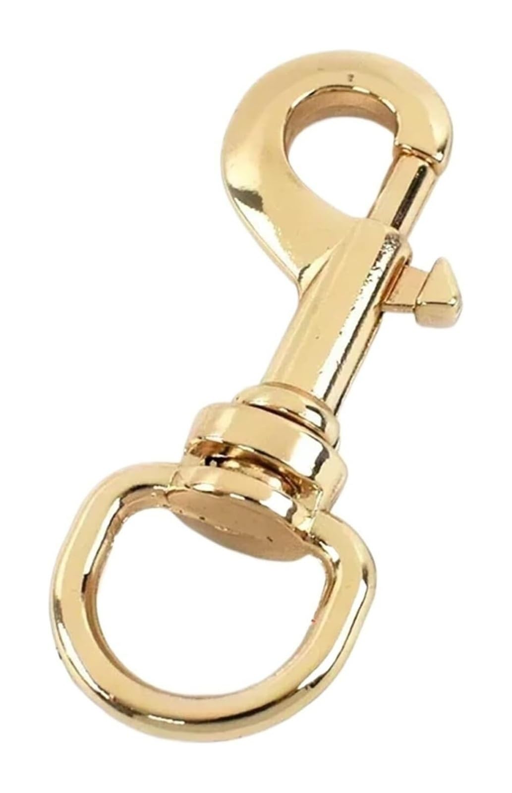 Metalowe obrotowe karabińczyki | Wielokolorowe 5/10/20 szt. Klamry paska torby(Lightgold-15mm,20Pcs)