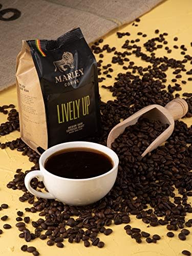 Lively Up Espresso Roast, Organic Coffee Beans, Marley Coffee, from The Family of Bob Marley, 227g