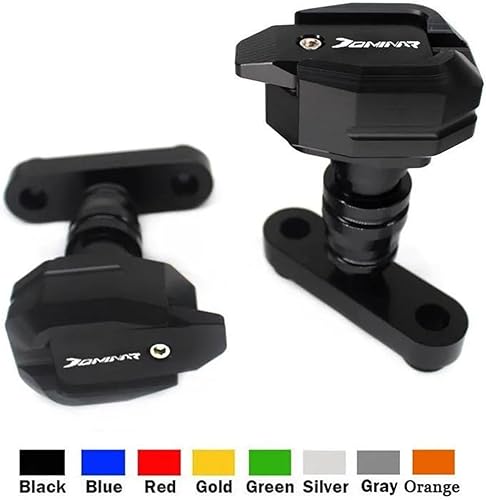 Miniatura 7 de Marco deslizante para Bajaj Dominar 400 CNC Metal motocicleta Crash Protector Motor Frame Sliders Accesorios Crash Sliders