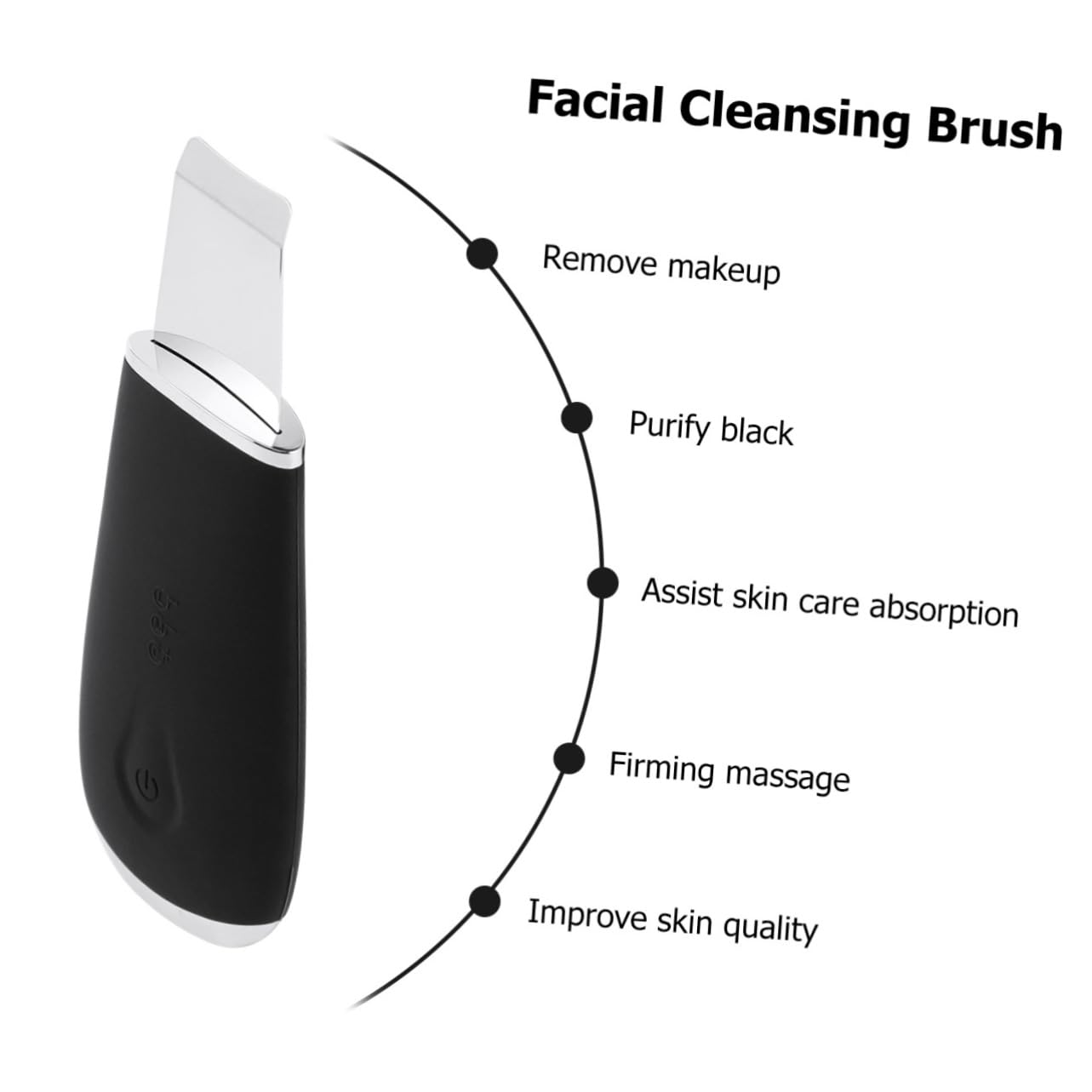 Cepillo Eléctrico de Limpieza Facial 3 Niveles y 500 Mah