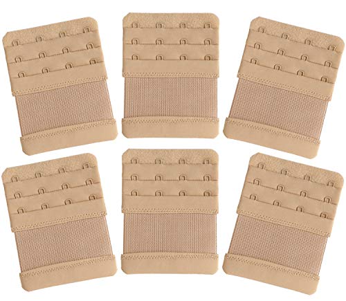 Image of Women's Bra Extenders 4 Hook / 3 Hook / 5 Hook / 2 Hook Soft Comfortable Stretchy Bra Extension Strap