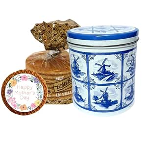 DeReuze Dutch Stroopwafel Gift Set with Gift Message