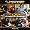 Google Review Tap Cards (10-Pack) by TapFive - Tap for Instant Reviews - All Phones Compatible - Reusable Smart Tap NFC & QR - Boost Business Reviews - Powered by TapFive (10 Card Pack) #5