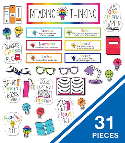 Snapklik.com : Schoolgirl Style Light Bulb Moments Reading Is Thinking ...