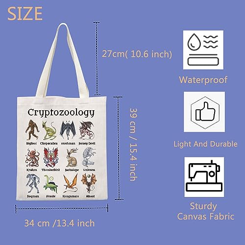 Bolso Tote Cryptozoology Cryptid Creatures miniatura 4