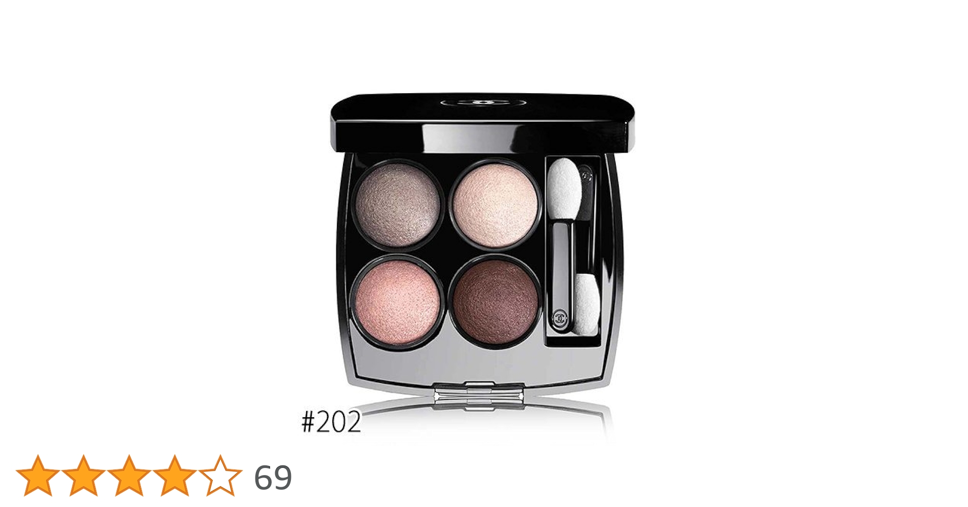 Amazon | シャネル(CHANEL) レ キャトル オンブル 202 ティセ