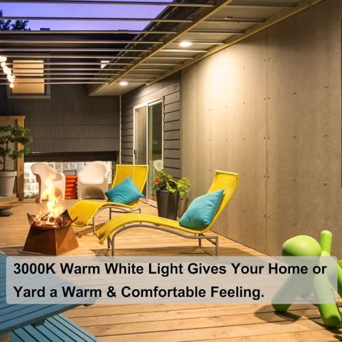 Image of Vinaco PAR30 Short Neck Halogen Flood Light Bulb 50W 120V 3000k Warm White