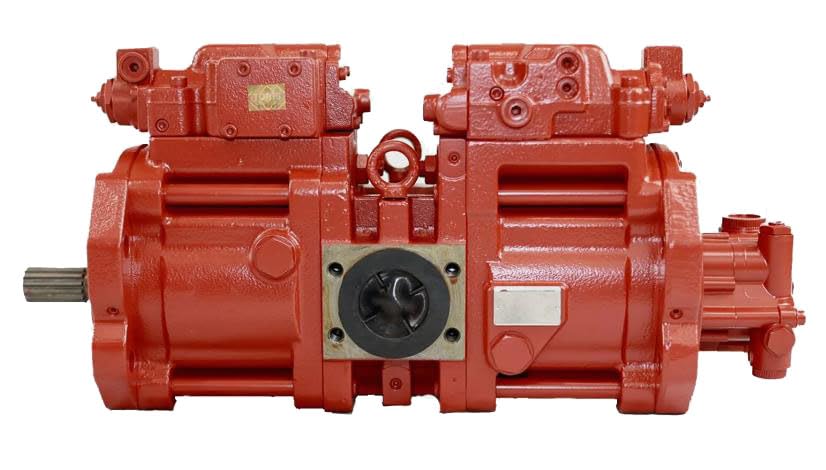 Solarhome New Hydraulic Pump 2401-9186 24019186 K3V63DT-HNOV Compatible with Doosan Excavator DH120 Solar 130-III S130-3 S130-5 S130-V