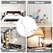 16pcs Ceiling Light String Pull Cord, Cotton and Metal Ceiling Fan Pull Chain Extenders Pull Cord Extension Widely Used Practical Tools for Bedroom Study Room Living Room(White)
